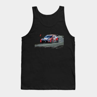 Neuville Ott Tänak Hyundai i20 N Rally1 wrc car Tank Top